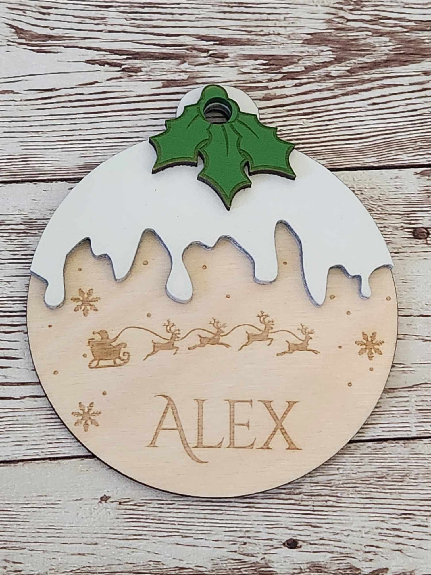Christmas Pudding Ornament image 3