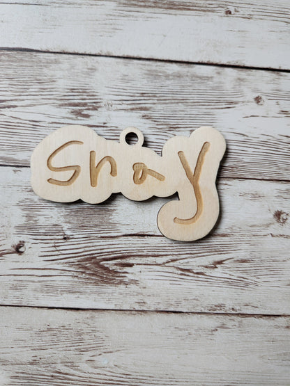 Personalised Handwriting Keepsake Ornament image 0
