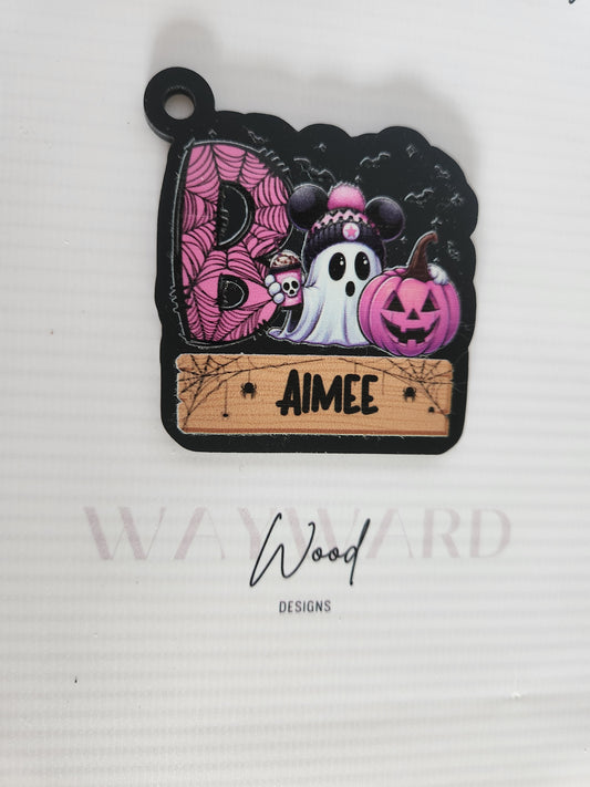 Personalised “BOO” Keyring image 0