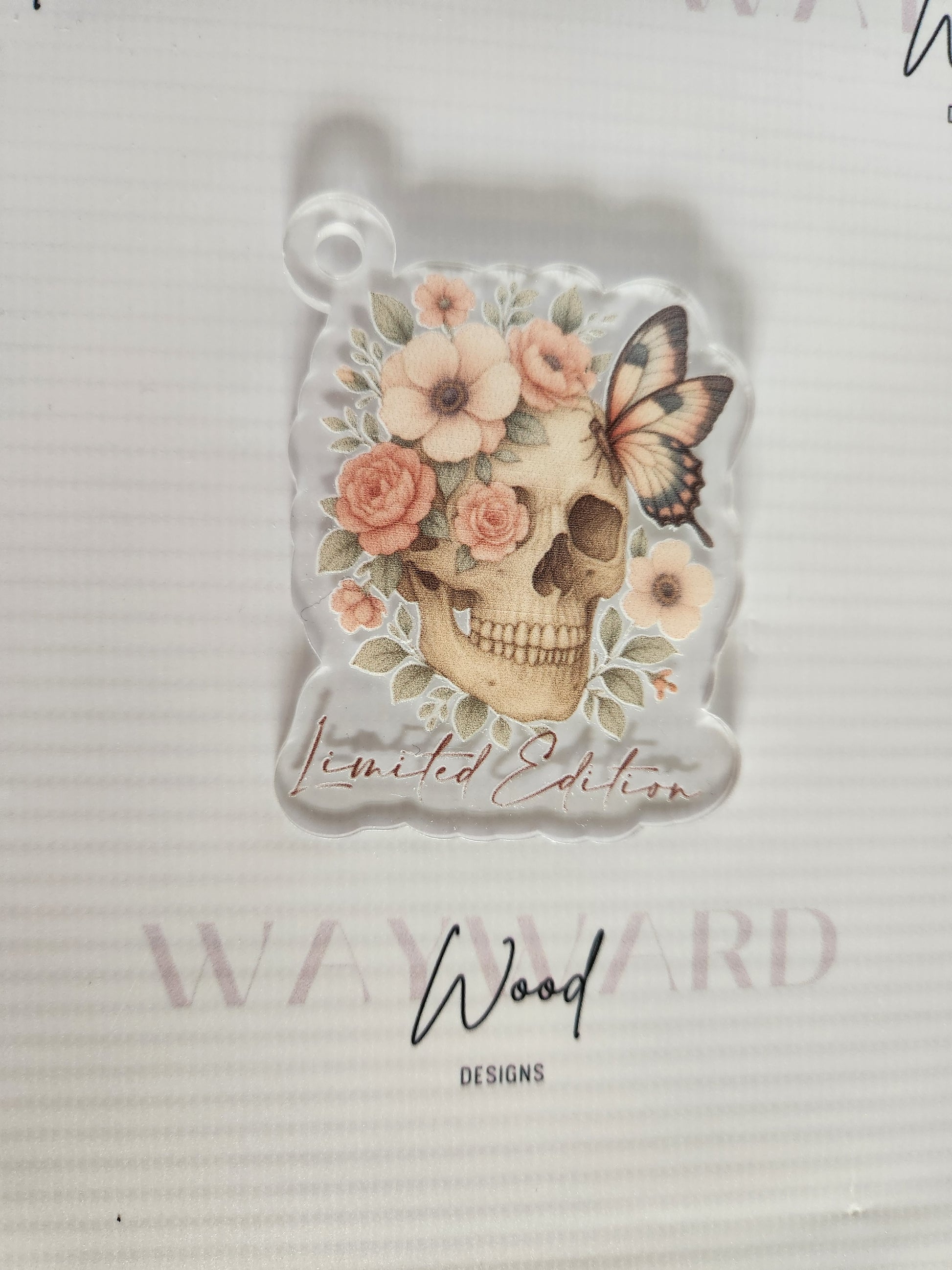 Floral Skull “Limited Edition” Keyring image 0