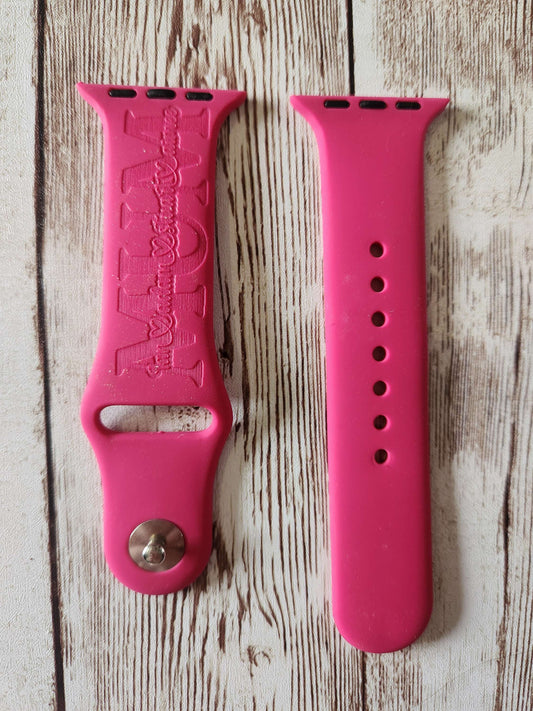 copy of Personalised Mum Apple Watch Strap image 0