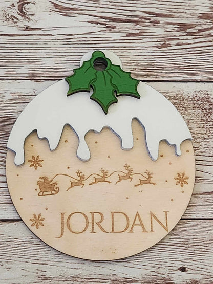 Christmas Pudding Ornament image 1