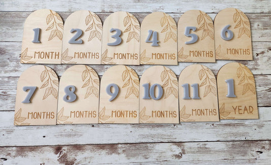 Arch Floral Milestones image 0