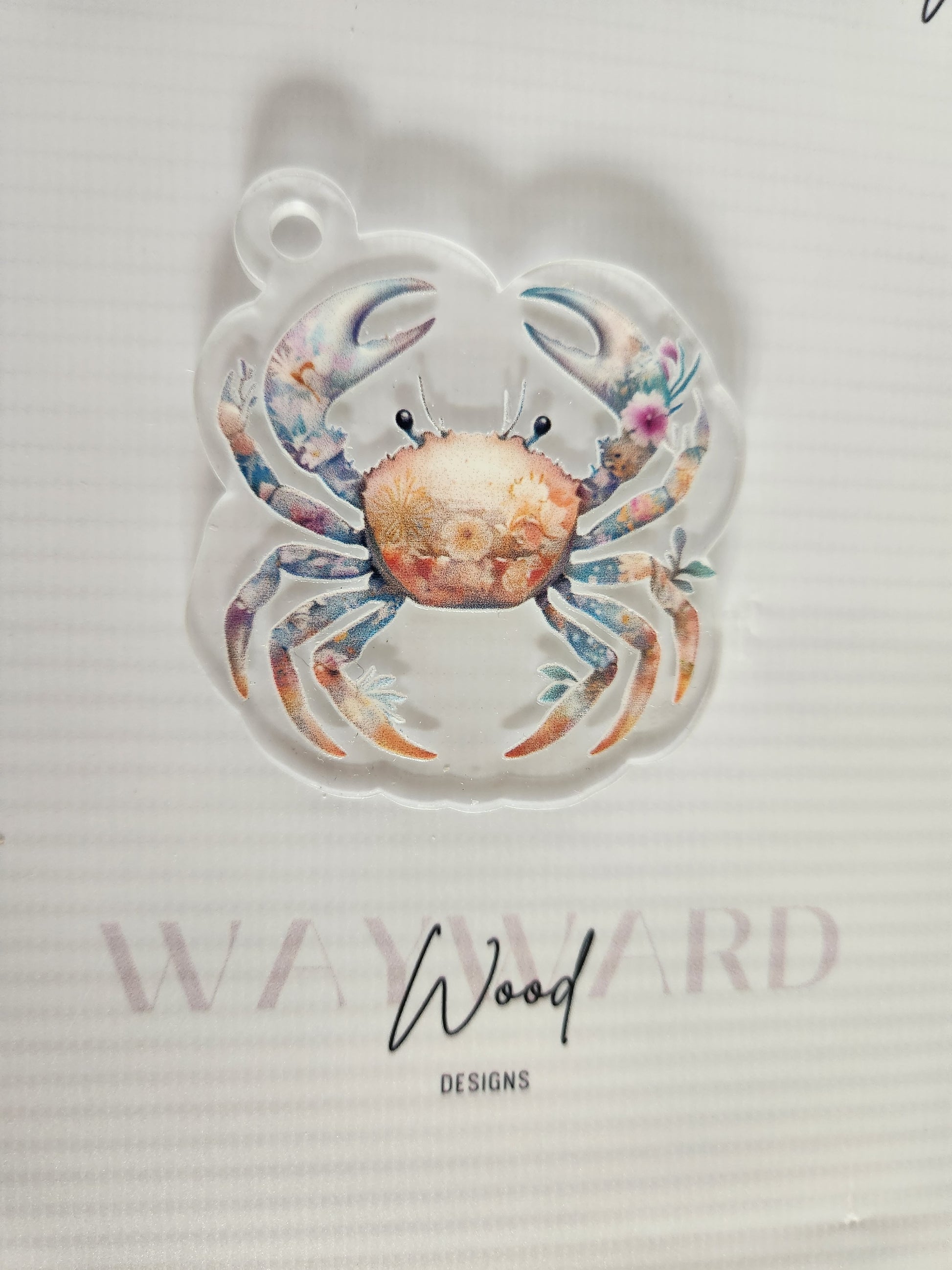 copy of Floral Crab Keyring image 2
