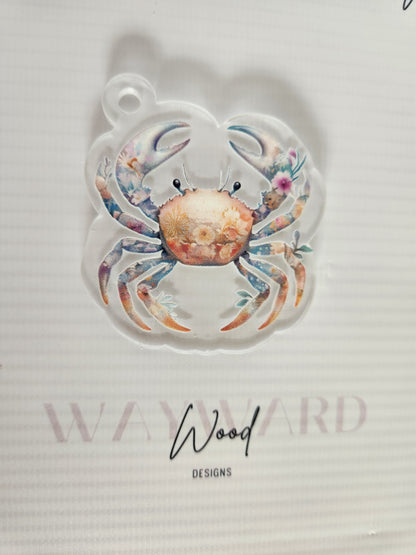 copy of Floral Crab Keyring image 2