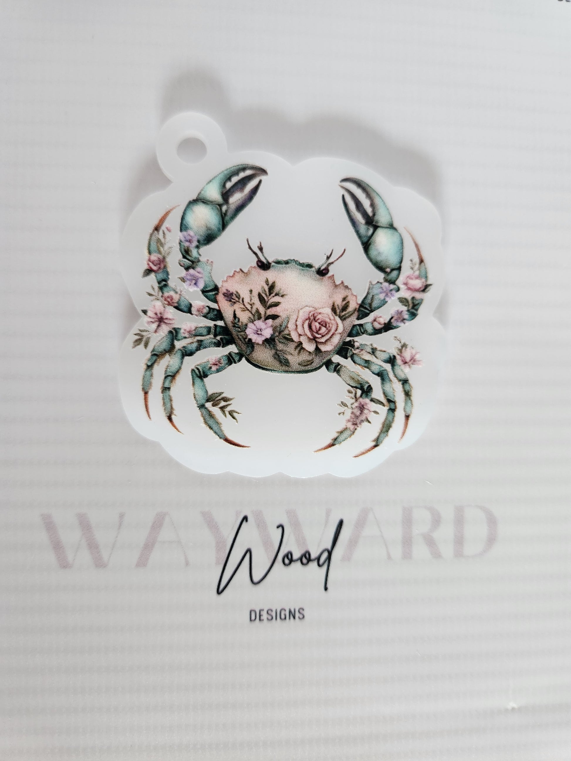copy of Floral Crab Keyring image 0