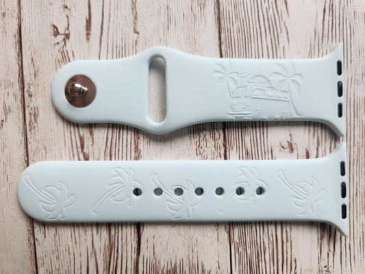 Campervan & Palm Trees Watch Strap