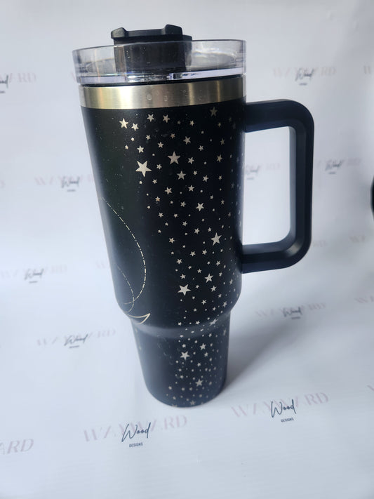 Boho Moon & Stars Tumbler