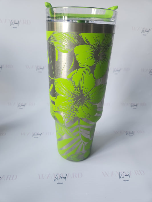 Monstera Leaf Tumbler