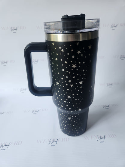 Boho Moon & Stars Tumbler