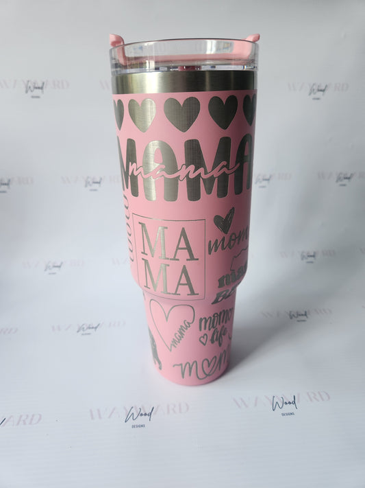 Mama Word Art Tumbler