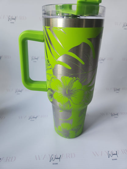 Monstera Leaf Tumbler