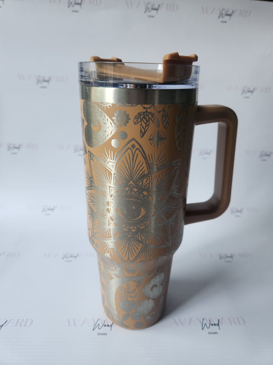 Boho Pattern Tumbler