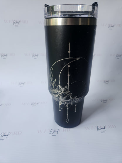 Boho Moon & Stars Tumbler