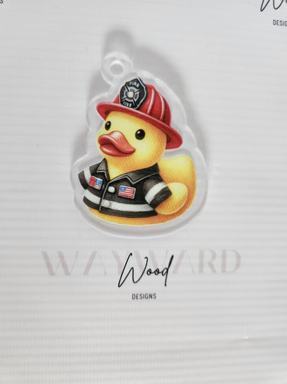 Rubber Duck Keyring